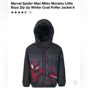 Marvel spidermen coat